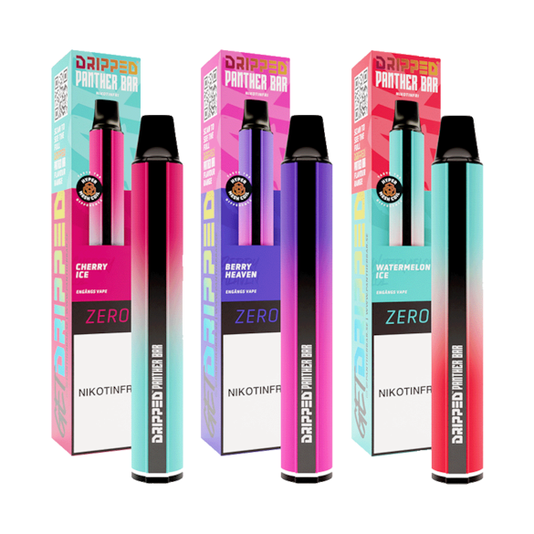 Panther Bar Nikotinfritt Fruit Mixpack