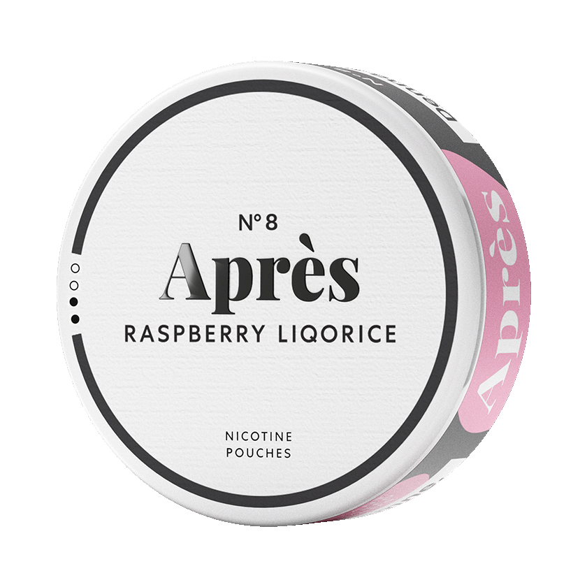 Après No.8 Raspberry Liqorice 4,4mg dosa