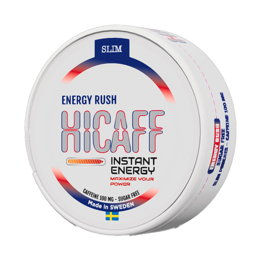 Hicaff Energy Rush 100mg Koffein dosa