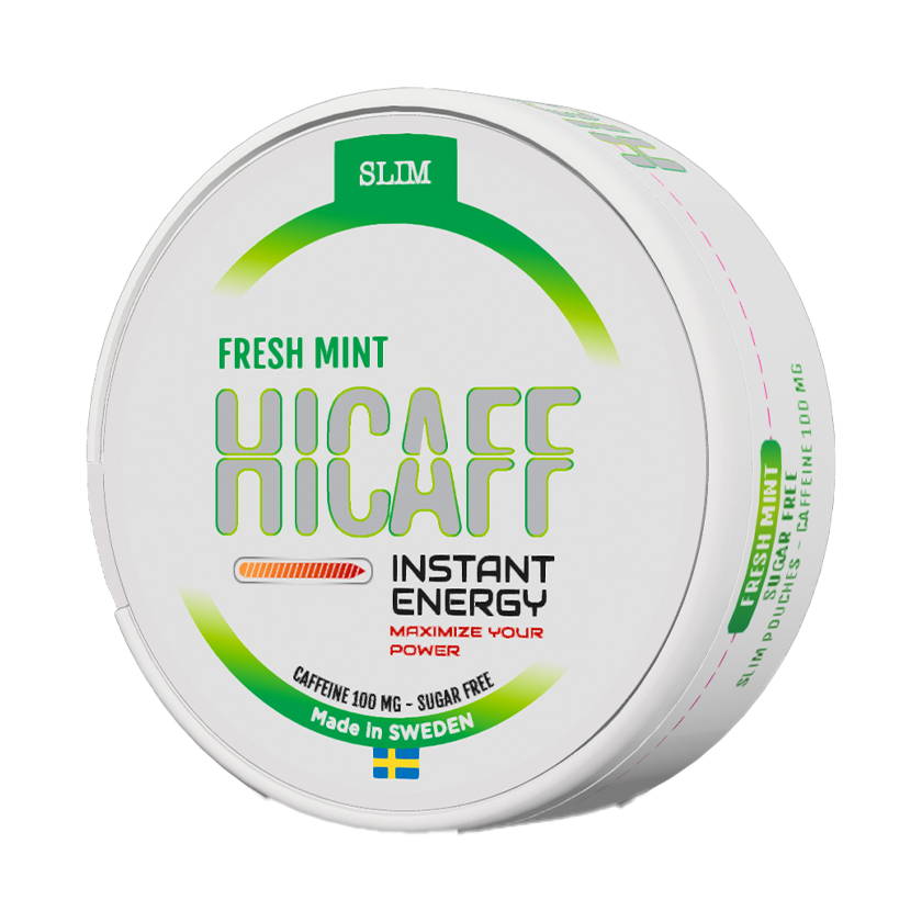 Hicaff Fresh Mint 100mg Koffein dosa