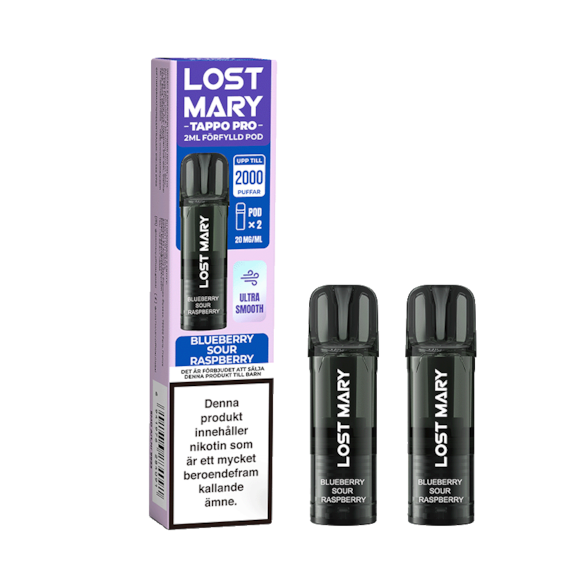 Lost Mary Tappo Pro Pod Blueberry Sour Raspberry