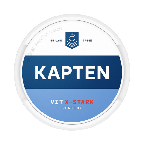 Kapten Vit Extra Stark Portion