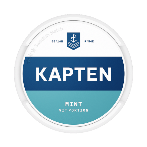 Kapten Vit Mint Portion