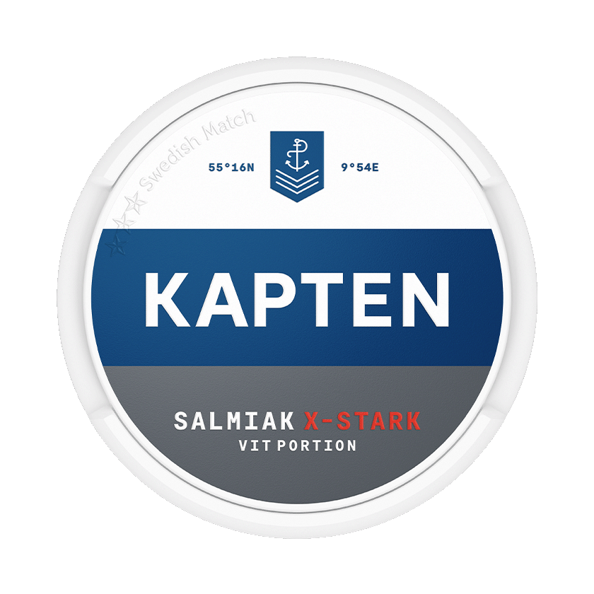 Kapten Vit Salmiak X- Original - nikotinpåsar