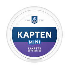 Kapten Vit Mini Lakrits
