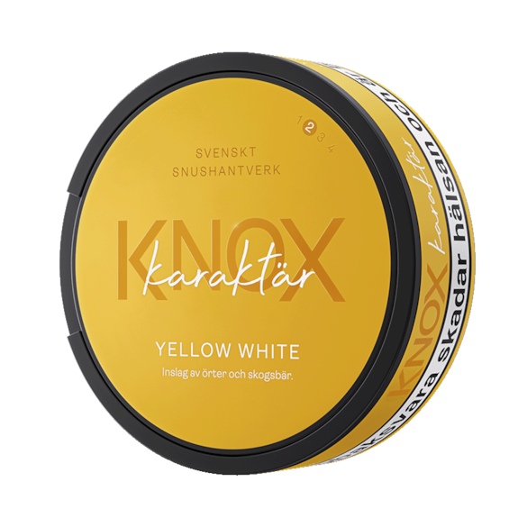 Knox Karakt&#xE4;r Yellow White