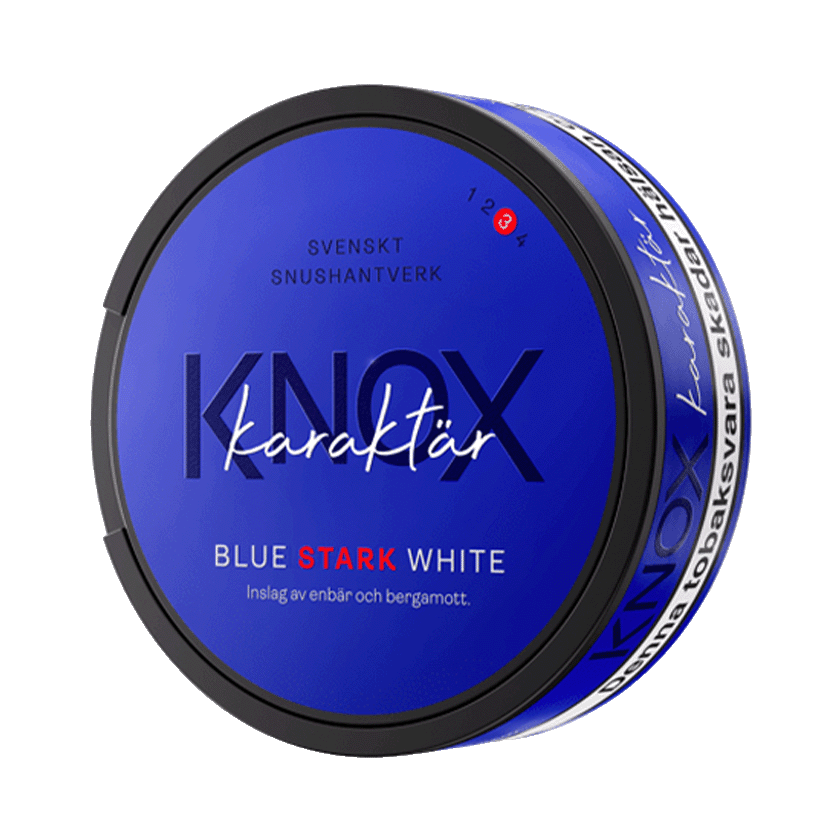 Knox Karaktär Blue Stark White