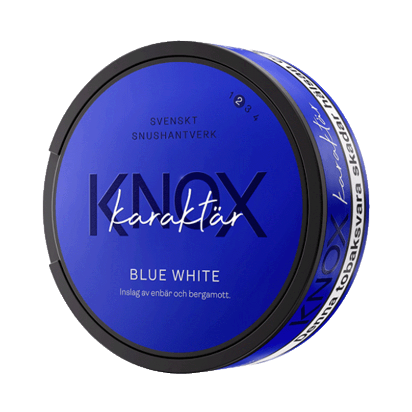 Knox Karaktär Blue White - nikotinpåsar