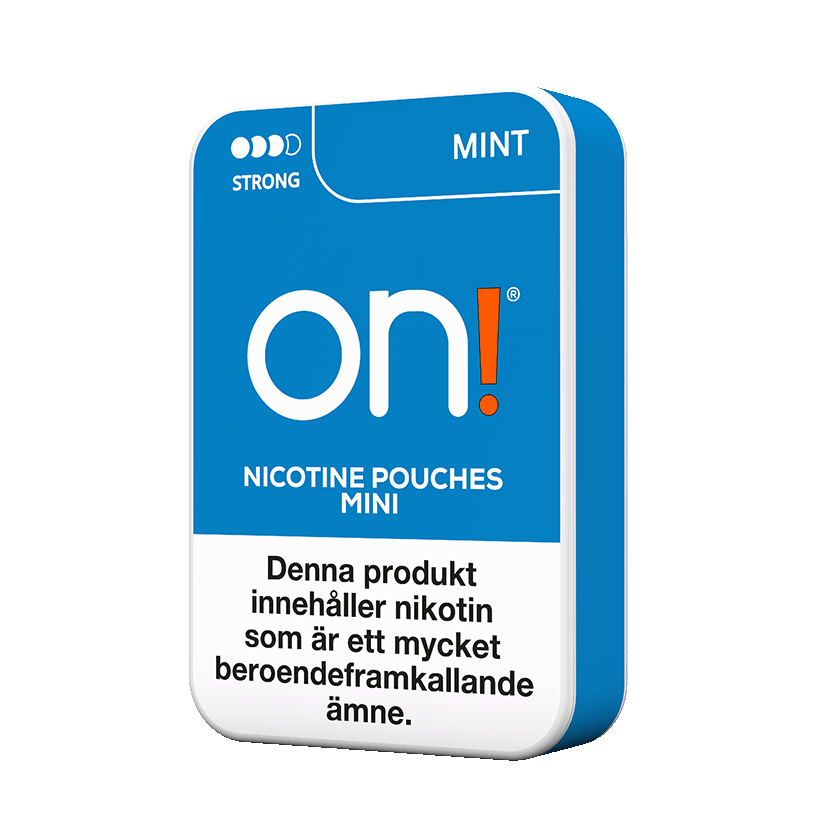 On! on! Mint 3 Mini Light - nikotinpåsar