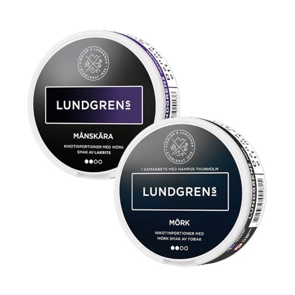 Lundgrens NP Mörk & Lundgrens NP Månskära Mixpack