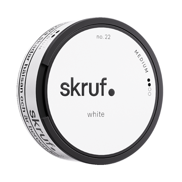 Skruf No.22 White Medium