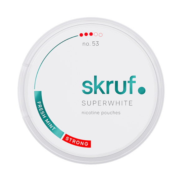 Skruf Superwhite No.53 Fresh Mint Strong