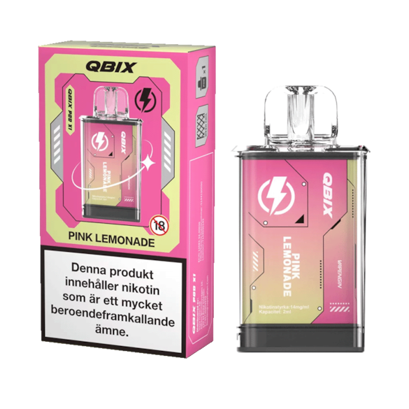 QBIX Pod Pink Lemonade