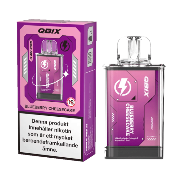 QBIX Pod Blueberry Cheesecake