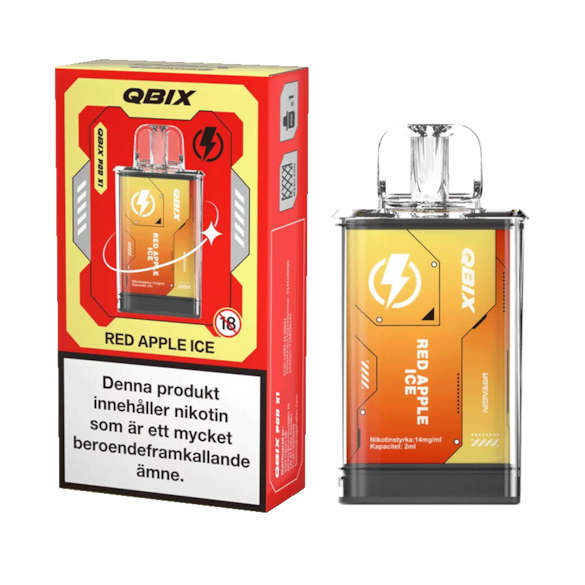 QBIX Pod Red Apple Ice