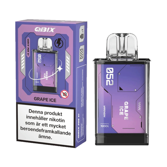 QBIX Pod Grape Ice