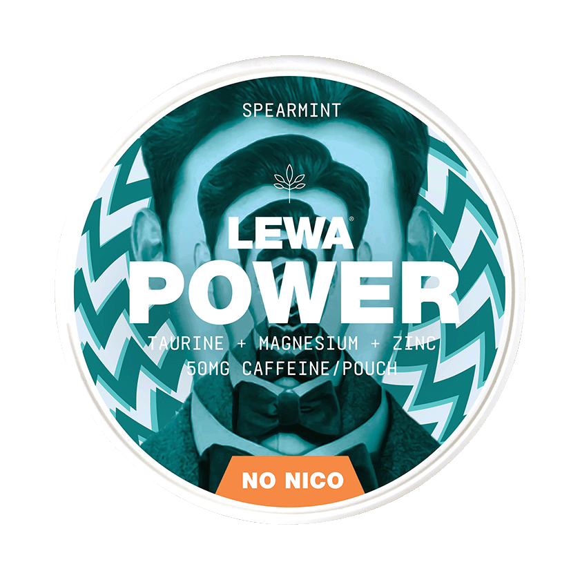 LEWA Power Spearmint 50mg Koffein dosa