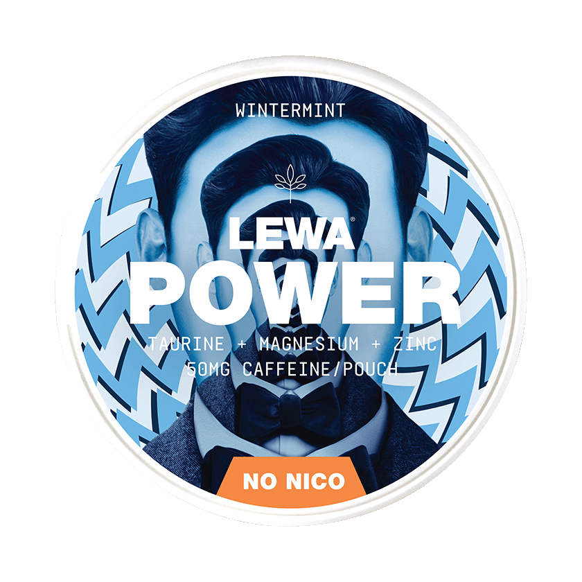 LEWA Power Wintermint 50mg Koffein dosa