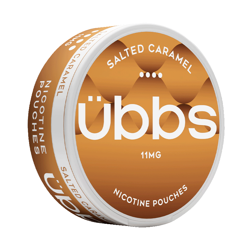 Ubbspouches Übbs Salted Caramel 11mg Strong – nikotinpåsar