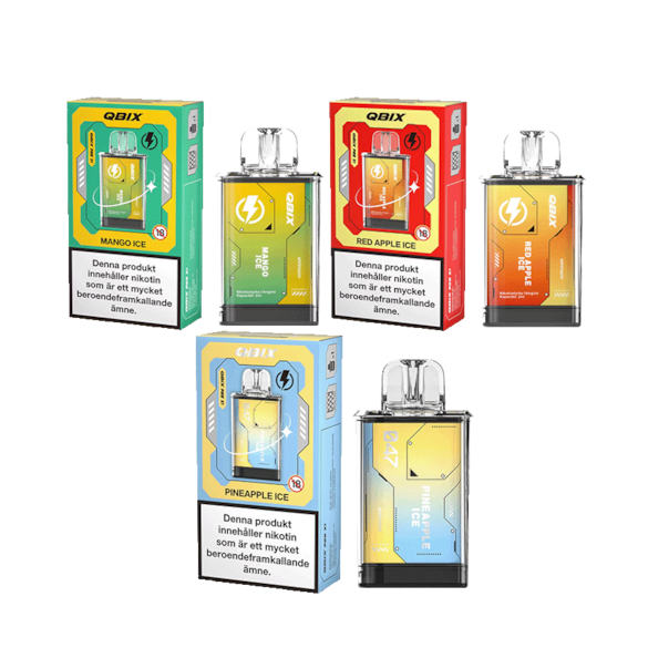 QBIX Pods Fruit Mixpack