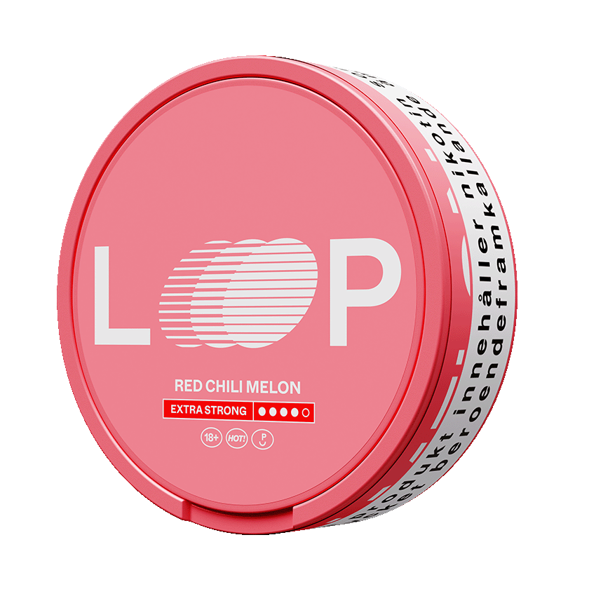 LOOP LOOP Red Chili Melon - Snabb leverans! Extra Strong - nikotinpåsar
