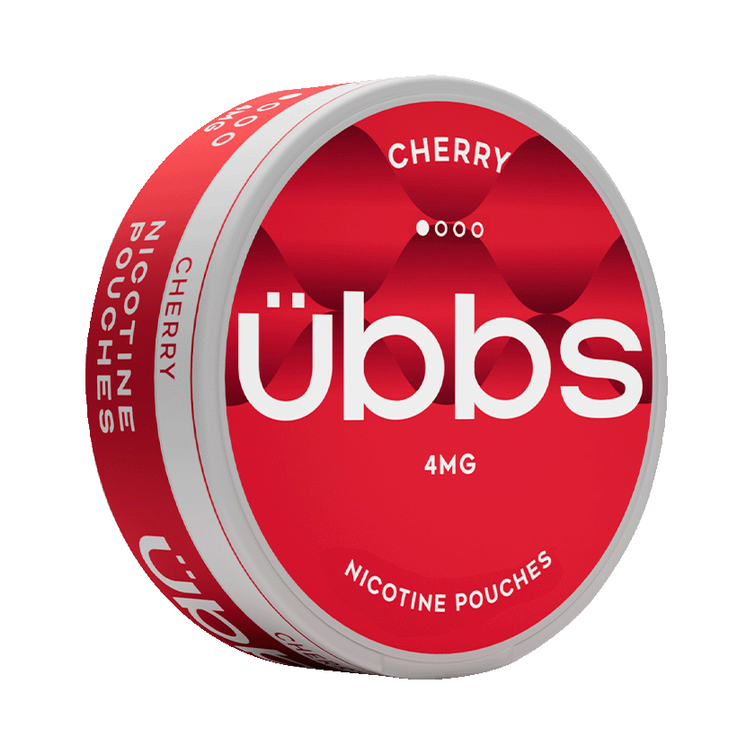 Ubbspouches Übbs Cherry 4mg Light – nikotinpåsar