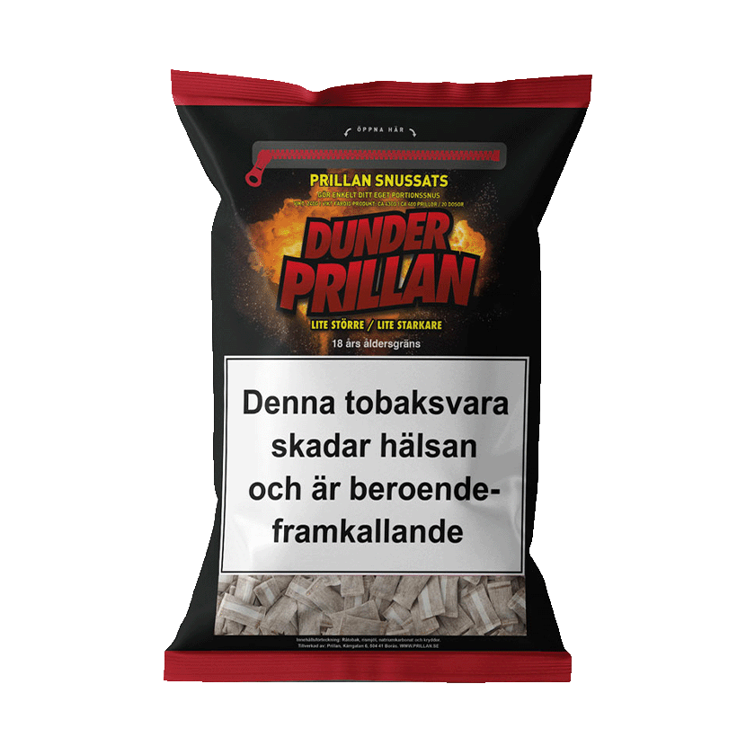 Prillan Dunderprillan - portionssnus