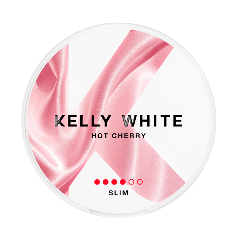 Kelly KELLY WHITE Hot Cherry Mini Normal - nikotinpåsar