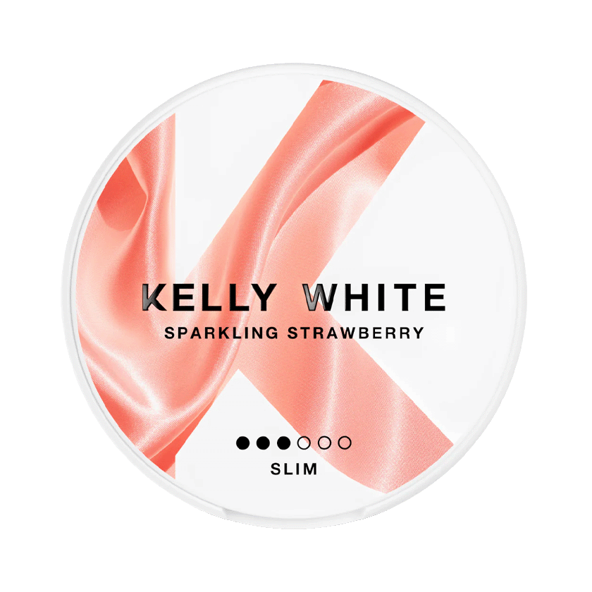 Kellywhite Kelly White Sparkling Strawberry Normal – nikotinpåsar