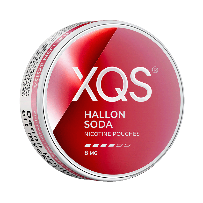 XQS Hallonsoda 8mg dosa