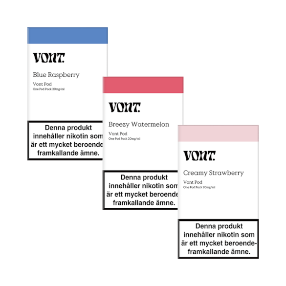 Vont Pod Fruity Mixpack