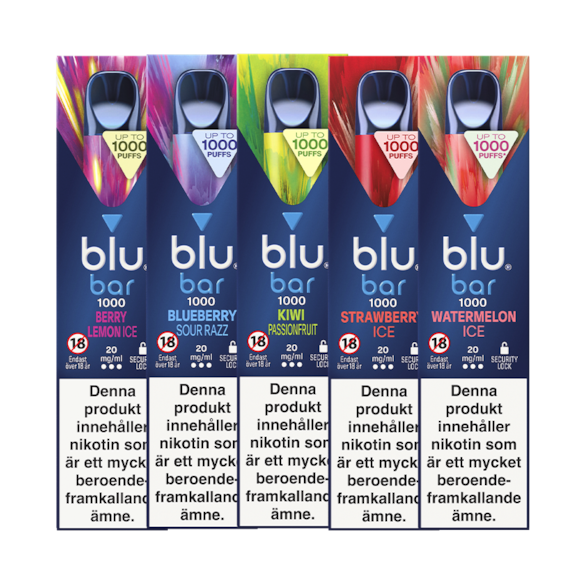 Blu Bar 1000 Mixpack 5-pack
