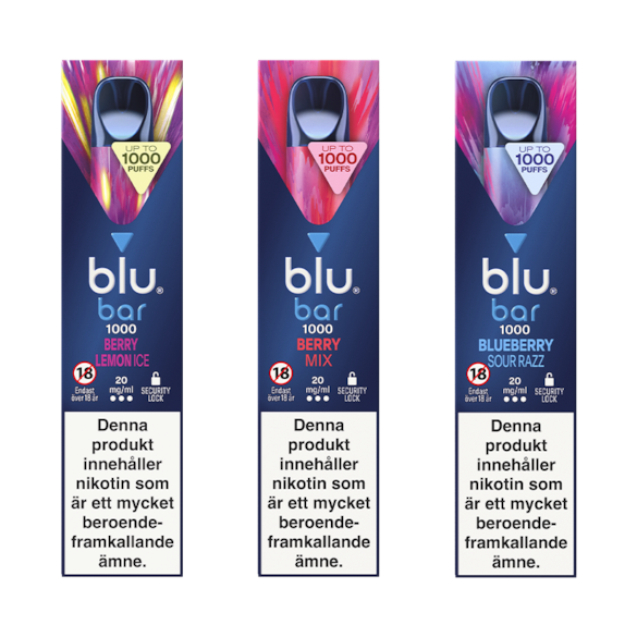 Blu Bar Fruity Mixpack