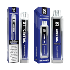 N One Crystal Blue Raspberry 0mg+20mg Mixpack