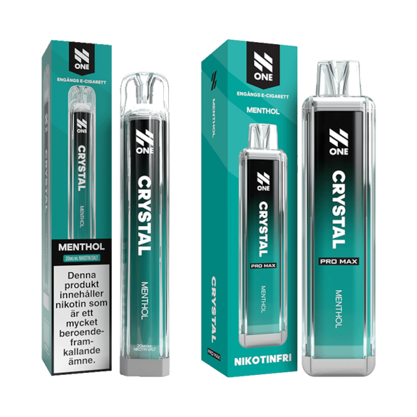 N One Crystal Menthol 0mg+20mgMixpack