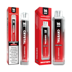 N One Crystal Strawberry Ice 0mg+20mgMixpack