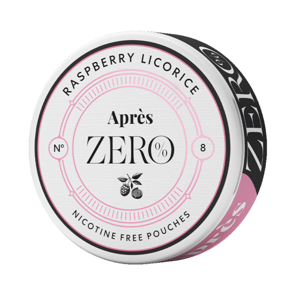 Après ZERO No.8  Raspberry Licorice Nikotinfri