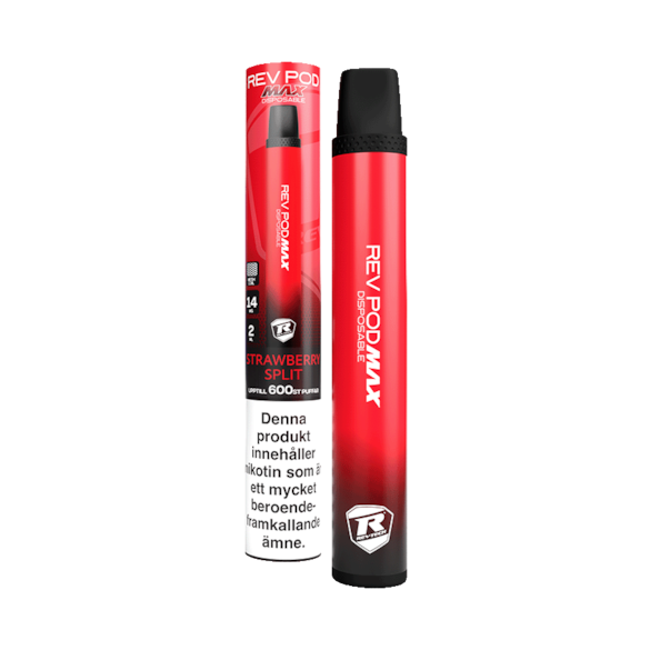 REV POD MAX Strawberry Split
