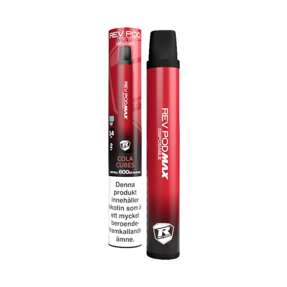 REV POD MAX Cola Cubes