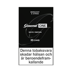 General ONE White Portion 20-pack Box Edition