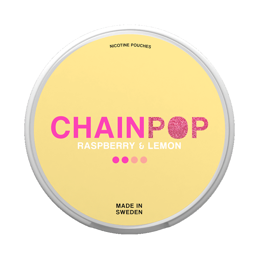 Chainpop Raspberry & Lemon - nikotinpåsar