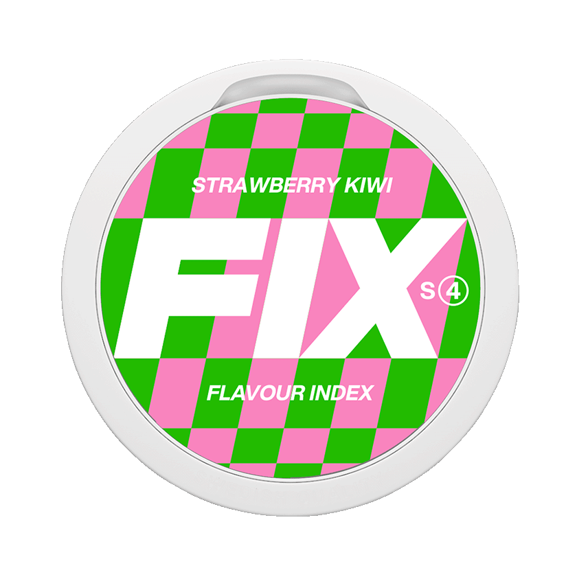 Fix Fix Strawberry Kiwi 4 Normal - nikotinpåsar