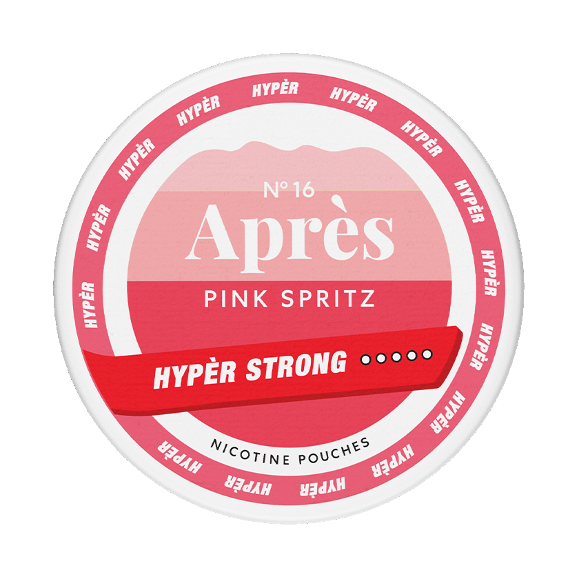 Apres Après No.16 Pink Spritz Hypèr Hyper Strong - nikotinpåsar