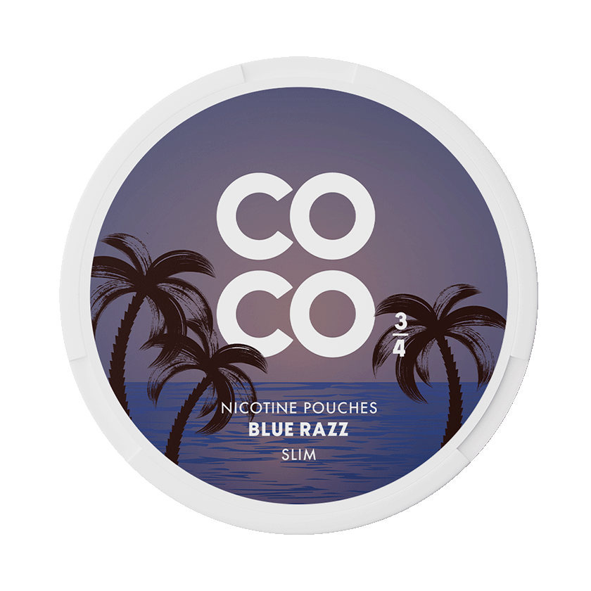 COCO Blue Razz 6mg dosa