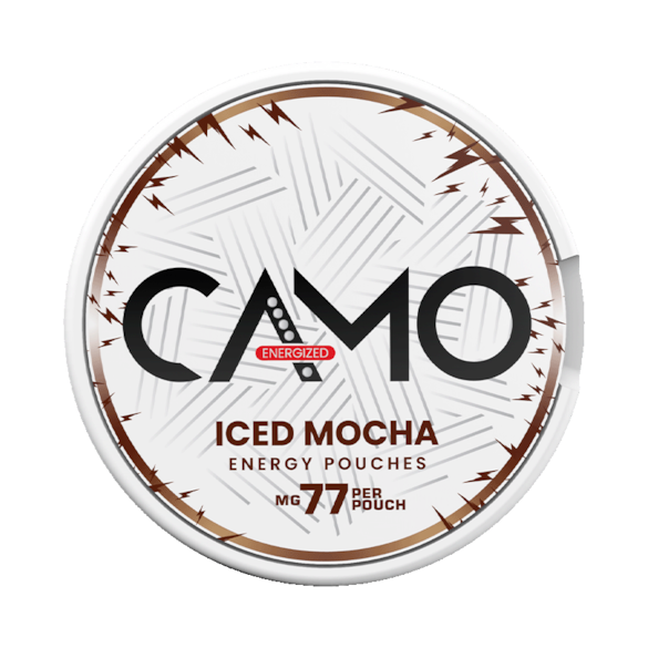 CAMO Iced Mocha Energy Pouches 77mg