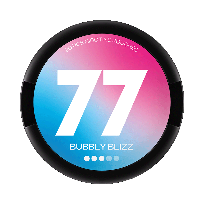 77 77 Bubbly Blizz Normal – nikotinpåsar