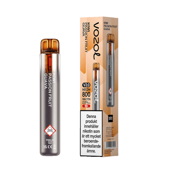 Vozol Neon 800 2.0 Kiwi Passion Fruit Guava