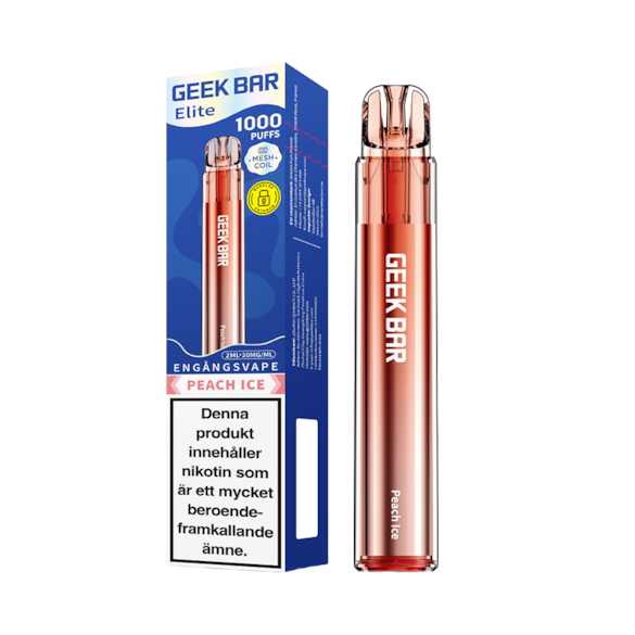 GEEK BAR Elite 1000 Peach Ice