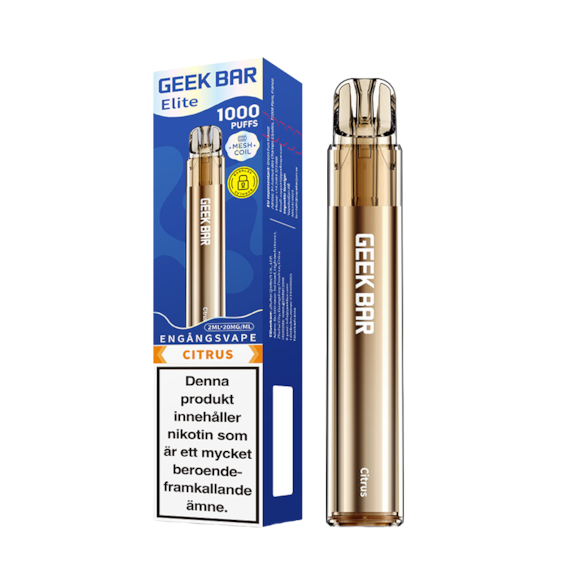 GEEK BAR Elite 1000 Citrus
