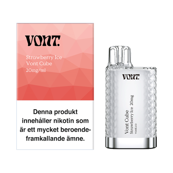 Vont Cube Strawberry Ice 800